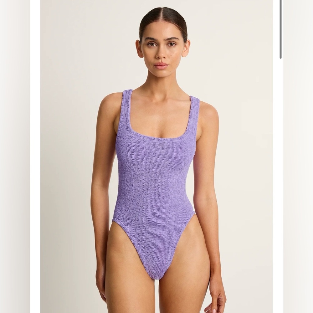 NWT Hunza G Square Neck one- piece
